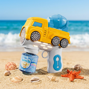 Summer Outdoor Portable Electric Bubble Machine & Gun for Kids 0-24 Months Unisex ABS Plastic - Product Image 3