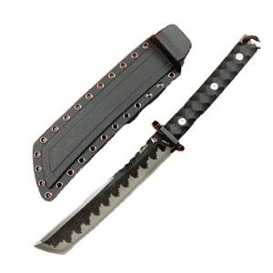 Couteau de survie personnalisable Ghost Tiger, manche en acier inoxydable, lame en acier inoxydable, matériau G10, chasse, bricolage, usage industriel, OEM KT038 7.0mm - Product Image 1