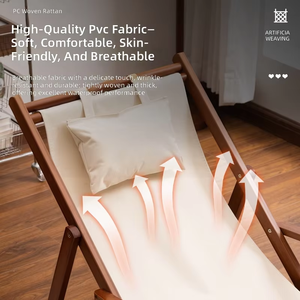 Chaise de camping pliante Oxford moderne, légère et portable, pour jardin, extérieur, pelouse, avec sac de transport, pour adultes, randonnée, voyage, pêche - Product Image 4