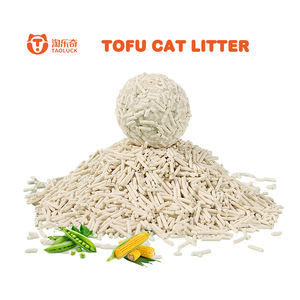 Litière pour <span class=keywords><strong>chat</strong></span> en tofu de haute qualité à <span class=keywords><strong>prix</strong></span> de gros, lavable et sûre, en fibres de soja, parfumée à la <span class=keywords><strong>poudre</strong></span> pour bébé - Product Image 5