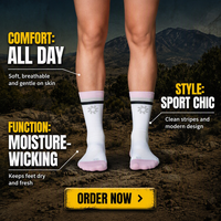 Chaussettes de course et de cyclisme personnalisées avec logo, anti-ampoules, en nylon compressif, pour adultes, chaussettes de sport durables en nylon.
