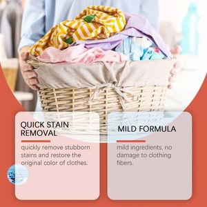 JAYSUING Agent <span class=keywords><strong>de</strong></span> lavage à l'oxygène réactif pour vêtements, nettoyant en profondeur, parfum longue durée, nettoyage doux, formule au sel explosif - Product Image 3