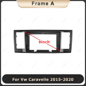 Cadre d'autoradio Aijia pour VW <span class=keywords><strong>Caravelle</strong></span> 2015-2020, lecteur Android 13, façade 2DIN, modification du tableau de bord - Product Image 3