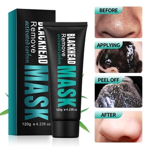 Toptan özel etiket siyah nokta remover yüz maskesi doğal organik siyah peel off yüz maskesi ücretsiz cilt bakımı araçları - Product Image 4