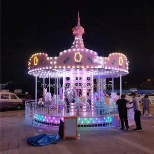 بيع بالجملة من المصنع قصة خيالية وردية حالمة تجارية للأطفال أطفال مرح جولة ركوب الخيل للبيع - Product Image 1