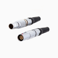 Connecteur circulaire auto-bloquant FGG PHG 1B 8 broches Push-Pull FGG.1B.308.CLAD62Z Prise & PHG.1B.308 Douille