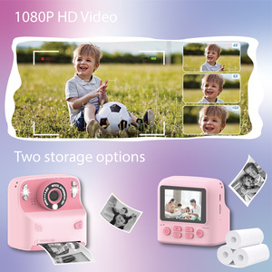 מצלמת צילום מיידי ניידת לילדים X16 עם מסך LCD HD בגודל 2.4 אינץ' להדפסה למסיבות - Product Image 4