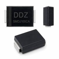 Nouvelle Diode TVS Bidirectionnelle SMDJ100CA DO-214AB SMC 100V 3000W, Suppresseur de Tension Transitoire Haute Puissance, Protection ESD Contre les Surtensions