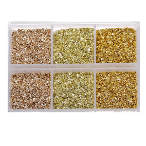 Ensemble de copeaux de cristal, décorations en verre pour aquarium, bonsaï, offrandes bouddhistes, accessoires de bijoux DIY écologiques, origine Yiwu - Product Image 4