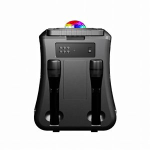 Système de karaoké domestique tout-en-un Protek avec écran 7 pouces, Android, éclairage RGB, WiFi, lecture de chansons, batterie rechargeable - Product Image 2
