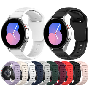 <span class=keywords><strong>Correa</strong></span> de Silicona para Reloj, Quickfit de 20 mm, <span class=keywords><strong>Correa</strong></span> Deportiva de 22 mm para Relojes Samsung Galaxy Watch 7 <span class=keywords><strong>6</strong></span> 5 Pro 4 3 - Product Image 1