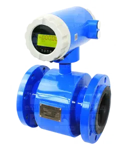Yantai 자동 EFM 4-20mA 디지털 스마트 뜨거운 물 자기 유량계 전자기 유량계
