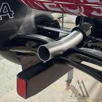 Modelo de Auto de Vidrio Aerodinámico de Alto Rendimiento, Personalizado y de Lujo, Escultura Artística Automotriz de Fórmula 1