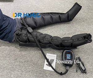 Máquina de terapia de compresión para recuperación de fisioterapia DR.HUGO Flowave L6, masajeador de pies y piernas, máquina de masaje rápido para piernas. - Product Image 3