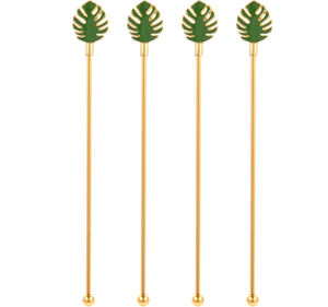 Il Design squisito specchio luminoso rifinito riutilizzabile a manico lungo ampiamente utilizzato bastoncini agitatore per Cocktail per <span class=keywords><strong>Tommy</strong></span> Guns - Product Image 3