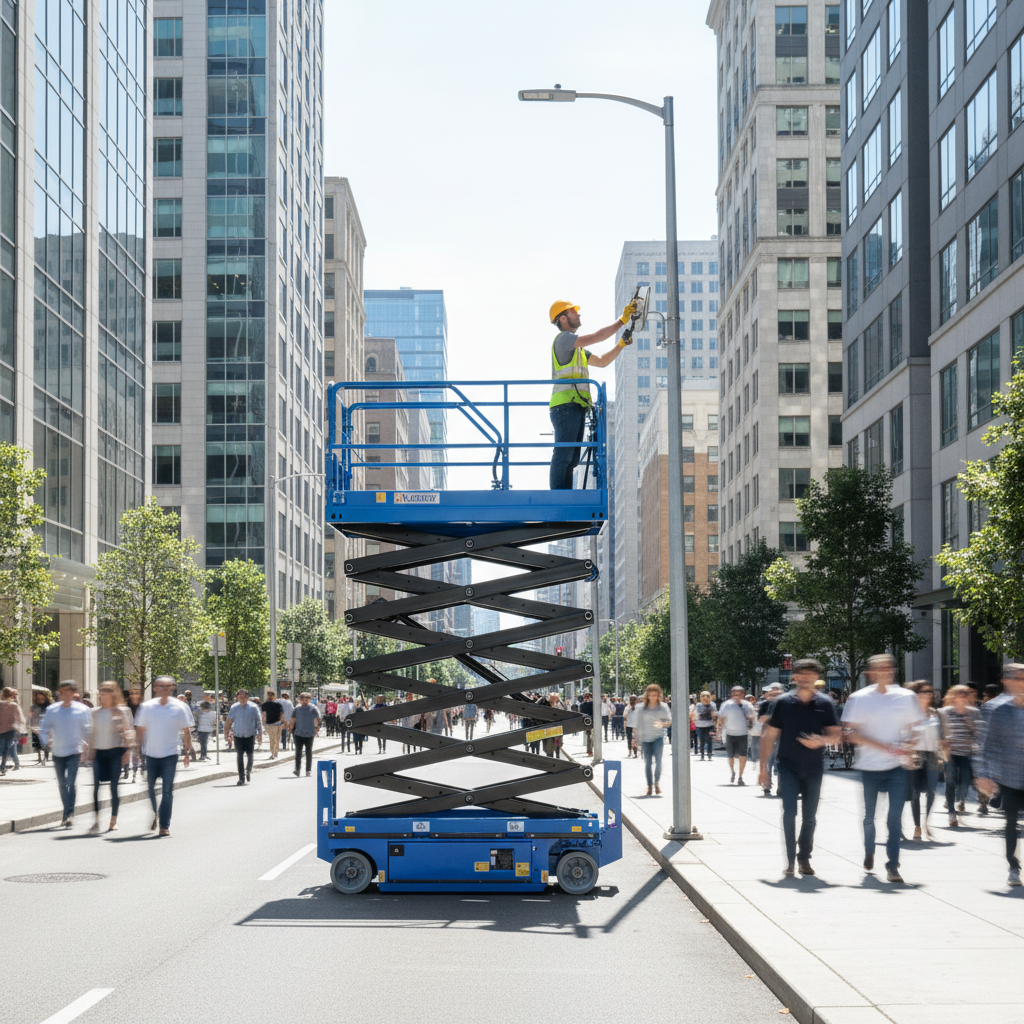 CE Certified 8m 10m 12m Self Propelled Scissor Lift WEMET Brand Electric Mobile Hydraulic Aerial Lift Platform For Outdoor Work · image 5