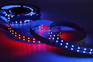 24V ucs2903 10 pixel IC SMD5050 đôi dòng 120 <span class=keywords><strong>LED</strong></span> không thấm nước IP65 IP67 IP68 RGB pixel địa chỉ thông minh <span class=keywords><strong>LED</strong></span> Strip - Product Image 3