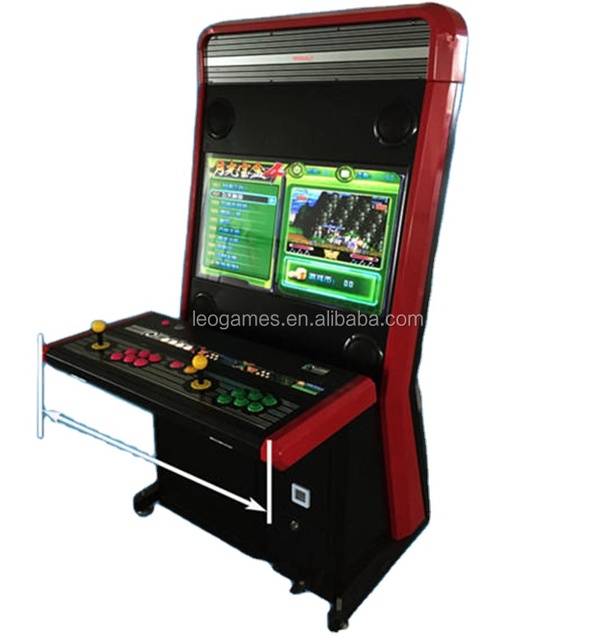 Wholesale 32" LCD 2 Players Arcade Fighting Game Tekken 6 Video/Ame Machine for Hot Sell/Pandoras Box 4 Arcade Cabinet