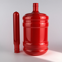 55mm 5 Gallon PET Preform voor waterfles, voedselveilig 20L blaasgegoten