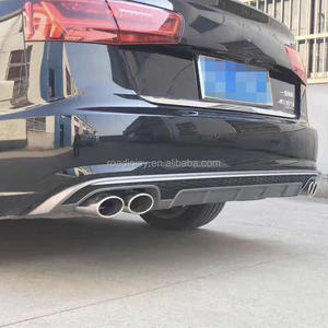 Lame de pare-choc arrière pour <span class=keywords><strong>audi</strong></span> <span class=keywords><strong>A6</strong></span> <span class=keywords><strong>Sline</strong></span> S6, en acier inoxydable, 2016, <span class=keywords><strong>2017</strong></span>, 2018 - Product Image 3