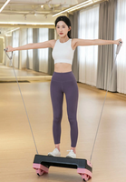 Equilibrio Aerobic Step Platform Trainer, antideslizante ejercicio Step Board para Cardio fuerza Fitness entrenamientos