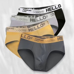Slip Sexy Mid-Rise <span class=keywords><strong>mutande</strong></span> elasticizzate traspiranti <span class=keywords><strong>in</strong></span> pantaloncini di biancheria intima Calzoncillos Para Hombres <span class=keywords><strong>uomo</strong></span> - Product Image 2