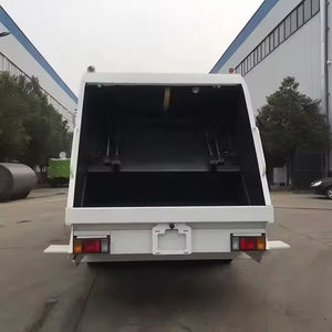 Camión de Compresión de Basura de Alta Calidad de 12m3, Camión Recolector de Residuos Diésel para la Gestión de Residuos Urbanos - Product Image 4