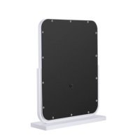 Bande lumineuse lumineuse Rotation personnalisable Maquillage Table de bureau cosmétique Miroir de courtoisie GMM1008