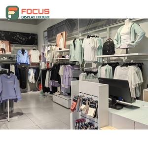 One-Stop Service Retail Outlet Mixed Material Display Rack Retail Design Service Apparel Store - Product Image 5
