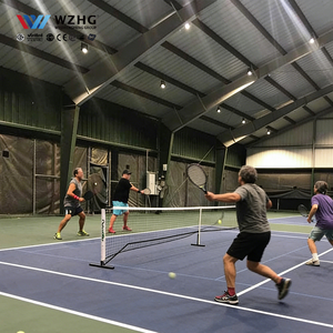 Structure en acier de qualité supérieure pour arène de tennis intérieure, ossature robuste, résistance aux vents élevés, conforme à la norme AS/NZS 1170, fiable et isolée - Product Image 1
