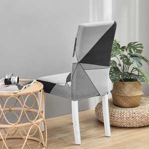 Wholesale Stretch <strong>Chair</strong> <strong>Covers</strong> Plain Dyed Elastic <strong>Covers</strong> for Dining Room <strong>Chair</strong> - Product Image 3