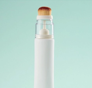 Crème liquide pour le visage en plastique 20ml fond de teint crème cosmétique avancée pour les yeux avec tuyau anti-goutte à poils - Product Image 3