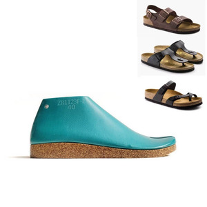 ¡Novedad de 2025! Zapatillas de corcho <span class=keywords><strong>Birkenstock</strong></span>, los últimos zapatos de punta abierta a la moda para hombre, las últimas sandalias - Product Image 1