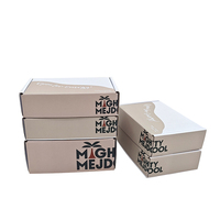 Impression personnalisée couleur emballage carton mensuel avion boîte d'avion expédition boîtes d'abonnement alimentaire avec logo personnalisé