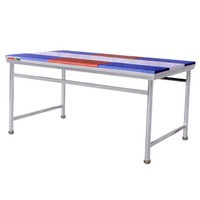 Table de travail en acier inoxydable pour cuisine de restaurant d'hôtel, équipement de cuisine commerciale, banc de travail
