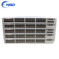 Switch Gigabit PoE+ Apilable de 48 Puertos WS-C3850-48F-L WS-C3850-48F-S/-E Usado con Opción de Enlace Ascendente de 10G para Dispositivos IP de Oficina de Distancia