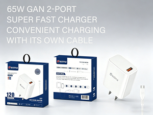 Cargador Superrápido GaN de 120W <span class=keywords><strong>Solma</strong></span>, Producto en Tendencia 2026, Viene con Cable, Cargador de Pared Portátil PD QC 3.0 para Android - Product Image 3