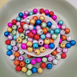 Nieuwe Kleurrijke 3d Miracle <span class=keywords><strong>Shining</strong></span> Droom Acryl Ronde Spacer Kralen Voor Sieraden Maken Diy - Product Image 1