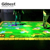 Centre de divertissement familial aire de jeux intérieure sol interactif jeux pour enfants