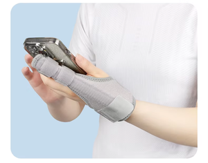 Eenvoudig aanpasbare comfortabele metalen vingerspalken, universele maat spalk voor gebroken vinger - Product Image 4