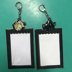 Fornitori del produttore Custom rettangolo Pvc Kpop Card porta fotocopie