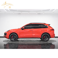 Pour Porsche 2011-2014 Cayenne 958.1 Conversion de voiture mise à niveau Bodykit nouveau 9YA Turbo pare-chocs avant avec phares antibrouillard