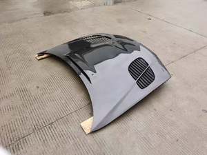 <b>For</b> BMW E46 4door Post GTR Engine Hood with Perforations CF Material <b>for</b> BMW E46 4door Post GTR Engine Hood with Perforations - Product Image 5