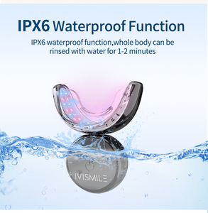 Easy <span class=keywords><strong>Bleac</strong></span> Bright Kits de peróxido de blanqueamiento de dientes inalámbricos 32X Led Light Print Logo Bolsa de embalaje - Product Image 2