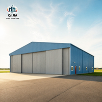 Hangar d'avion préfabriqué en acier de haute qualité et fiable pour le stationnement et la réparation d'avions, bâtiment en structure acier, hangar et entrepôt