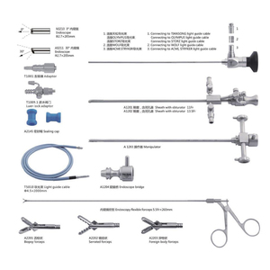 Nội soi Nhà cung cấp chuyên nghiệp tiết niệu 0 độ 30 độ 205 mm Nhi niệu đạo cystoscopy Kit - Product Image 6