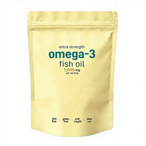 อาหารเสริมบำรุงสุขภาพหัวใจ ODM OEM น้ำมันปลาโอเมก้า-3 ซอฟต์เจล บำรุงข้อต่อและบำรุงสายตา น้ำมันปลาทะเลน้ำลึก - Product Image 1