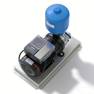 Bomba de Agua Centrífuga de Acero al Carbono con Control Inteligente CME, Bomba de Presión Variable para Toda la Casa, Alta Capacidad de Elevación - Product Image 4