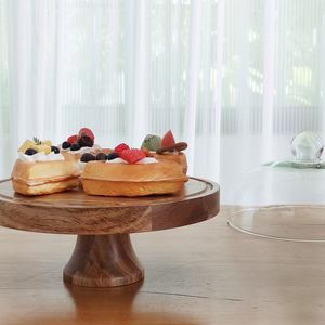 Giá Để Bánh Cưới Tùy Chỉnh Giá Trưng Bày Khay Bánh Kẹo Bằng Gỗ Giá Để Bánh Hình Vòm Thủy Tinh Có Thể Tháo Rời Để Sử Dụng Ở Cả Hai Mặt - Product Image 1