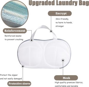 ถุงซักผ้าตาข่ายแบบมีซิปสำหรับชุดชั้นในสตรีและเสื้อผ้าสกปรก - Product Image 3